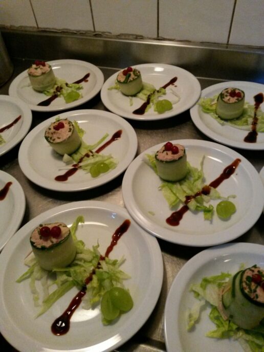 Catering hotelschip Messe Duitsland